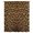 Brown, variant on Blue Leopard Print Sheer Curtains 96 Inches Long, Vintage Abstract Animal Patterned Art Light Filering Curtains, Privacy Drapes Simi Floor to Veiling Curtain for Living Room Bedroom Window Treatment