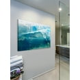 thumbnail image 4 of "White Splashing Surf" Painting Print on Wrapped Canvas, 4 of 7