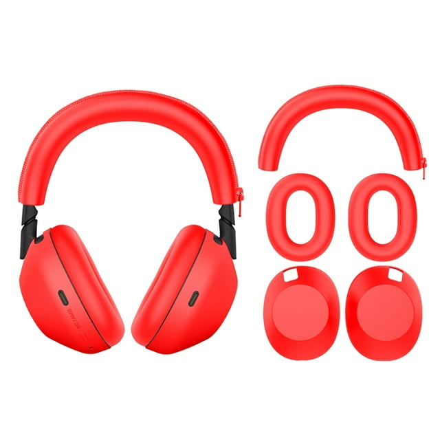 GadgetCom 3-in-1 Silicone Headphone Cover Skin for Sony WH-1000XM6 Protection