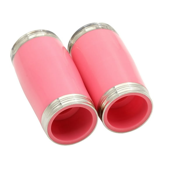Toystoory Clarinete de baquelita resistente al desgaste, 2 piezas, tubo de afinación de secciones, anillo de Metal de estilo , clarinete plano Accesorios para instrumentos musicales Rosado