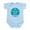 Sky Blue, variant on CafePress - 100% Pawpaw's Girl Infant Bodysuit - Baby Light Bodysuit, Size Newborn - 24 Months