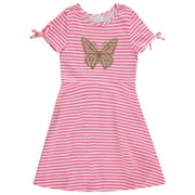 BTween 3-PC Girls Summer Dress Set - Short Sleeve Casual Skater Dresses, Kids Sizes 10-12