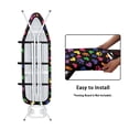 thumbnail image 5 of HELLHERO Ironing Board Cover, Standard Size 15"x54" Steam Iron Board Elastic Edge, Easy Install, Heart, 5 of 6