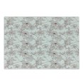 thumbnail image 1 of Vintage Cutting Board, Rustic Sprigs with Wild Peonies Nature Inspired Garden Pattern Vintage Look, Decorative Tempered Glass Cutting and Serving Board, Small Size, Burgundy White, by Ambesonne, 1 of 1
