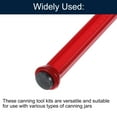 thumbnail image 4 of 3 Pcs Canning Supplies, Electroplate Canning Tool Kit, Red, 4 of 7