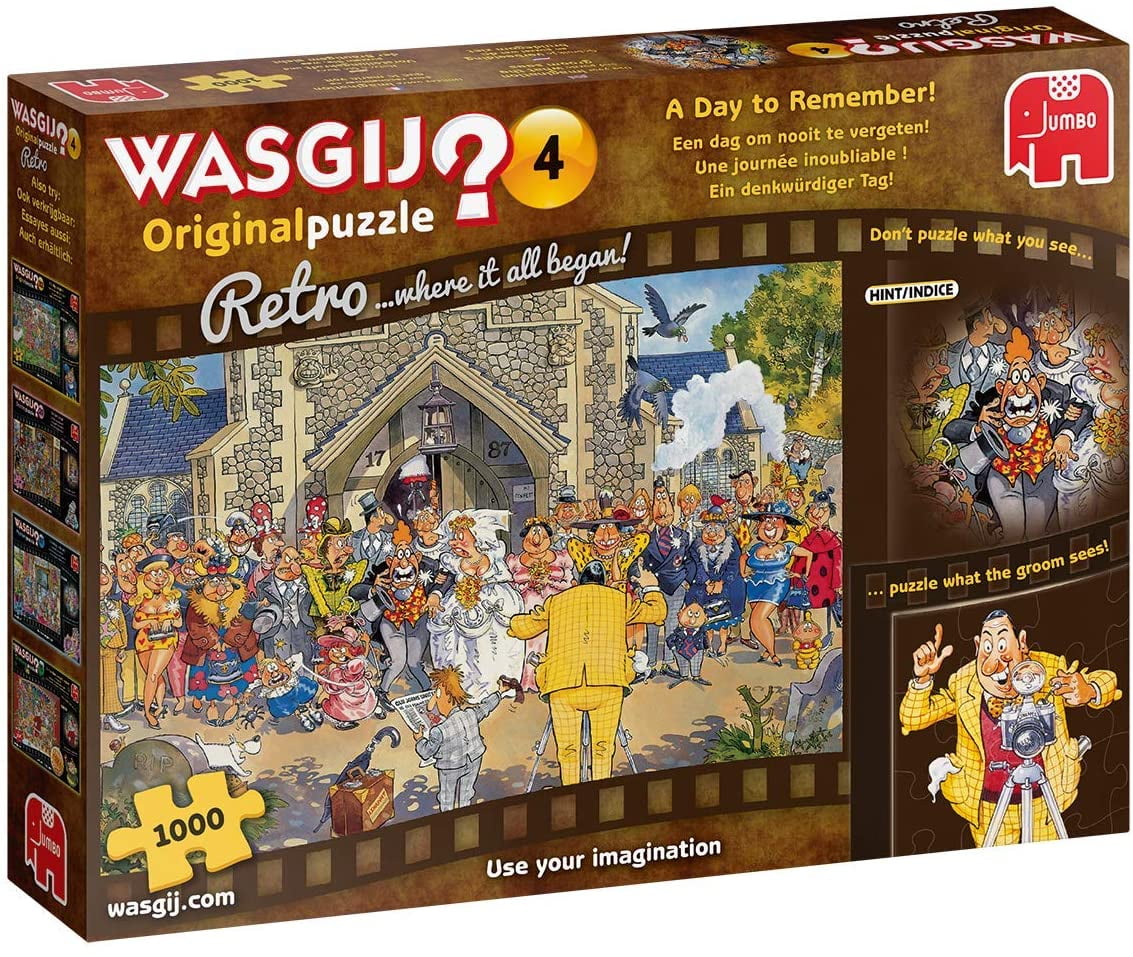 Jumbo Falcon Wasgij Retro Original 4 A Day to Remember Jigsaw 1000 piece 