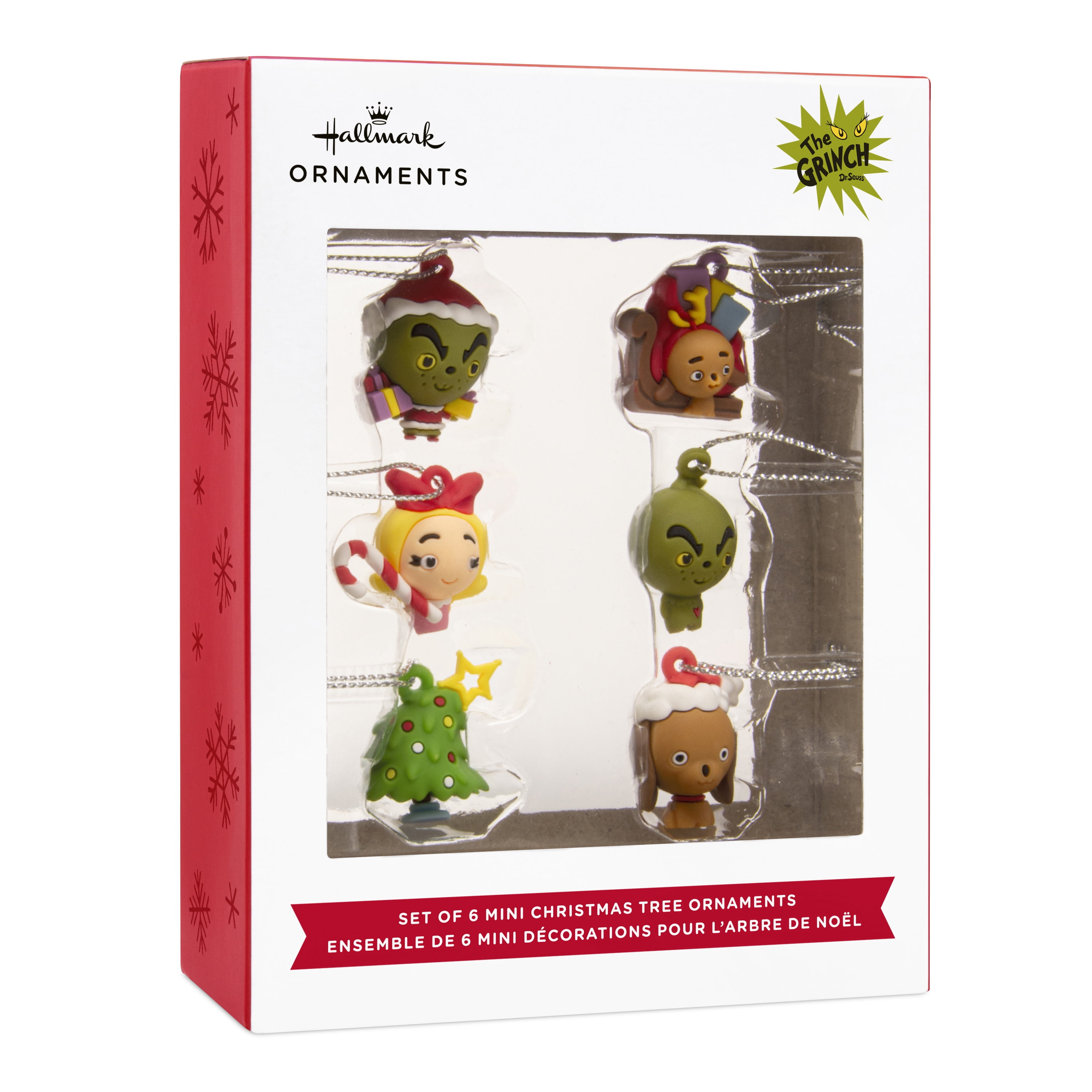 Hallmark Mini Ornaments (How The Grinch Stole Christmas!), 6 Count