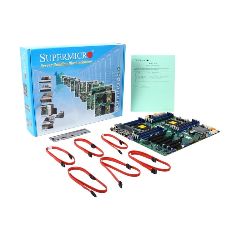 SUPERMICRO MBD-X10DRI-O Extended ATX Xeon Server Motherboard Dual