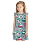 thumbnail image 1 of Fotbe Dogs With Swimming Vestido de Dormir para Niñas de 3 a 10 Años, Mangas Cortas, Estilo Princesa, Pijama Camisón con Mangas Voladas-Medium, 1 of 6