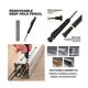 thumbnail image 2 of Lápiz de construcción multiherramienta con 6 recambios, herramienta de trazado de carpintería multifuncional, herramienta de dibujo de trazador de bricolaje, herramienta de trazado con lápiz, 2 of 3