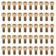 thumbnail image 1 of 50Pcs Cap Hex Socket Screw Copper Fastener Hardware Tools Industrial Supplies M4M4x9, 1 of 5