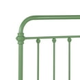 thumbnail image 3 of Weston Home Nottingham Spindle Metal Twin Headboard, Meadow Green, 3 of 5