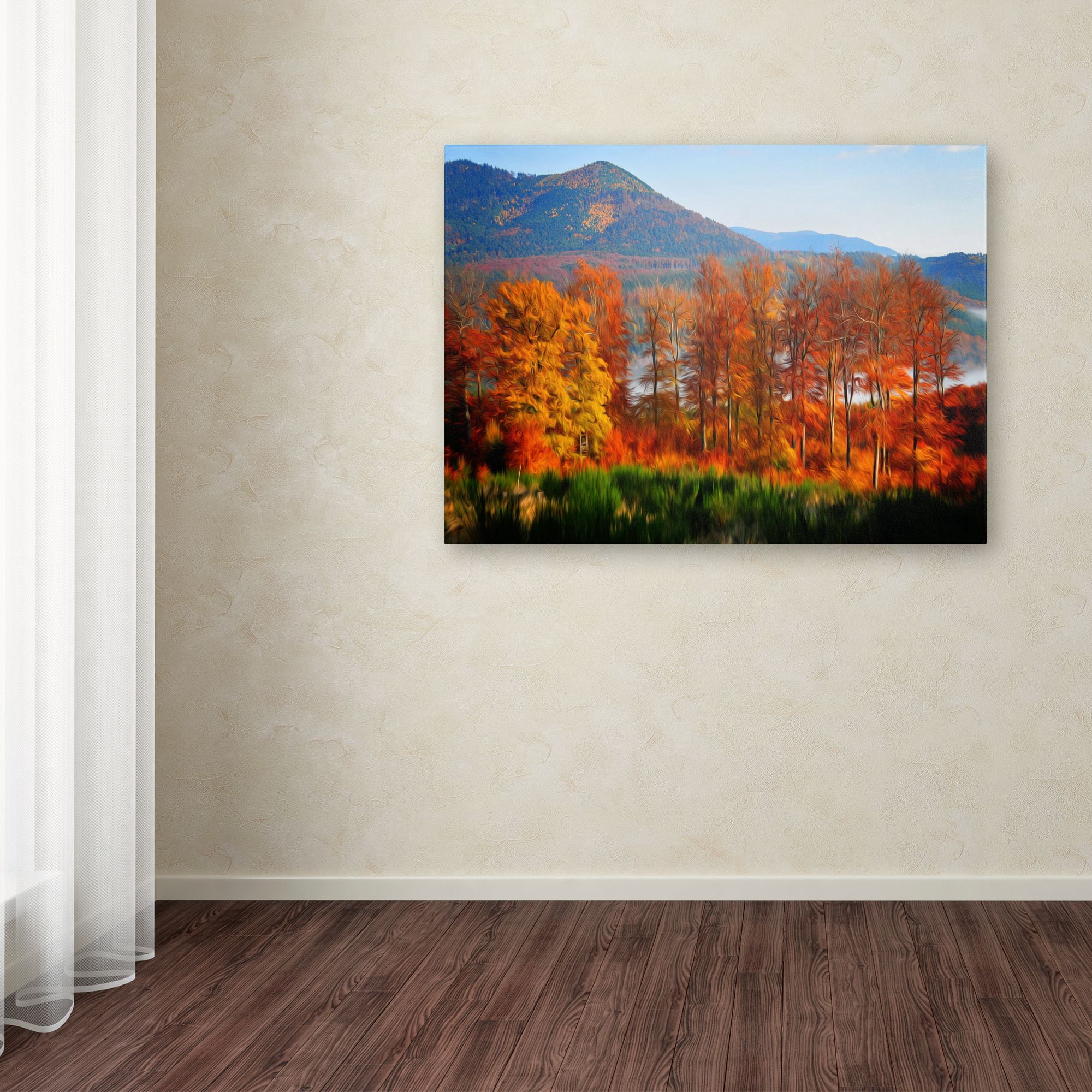 Trademark Fine Art "Swing" Canvas Art by Philippe Sainte-Laudy