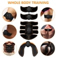 thumbnail image 3 of Hendoct 3-in-1 EMS Muscle Trainer Set, 6 Modes 9 Levels Electric Abdominal Stimulator for Abs & Arms Workout, 3 of 10