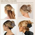 thumbnail image 6 of 12 Pcs Hair Clips for Women 4.3'' Big Claw Clips for Thin or Thick Hair 3 Styles Natural Color, 6 of 6