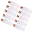 thumbnail image 1 of HEALEEP 18 Pcs Mini Spell Jars Clear High White Glass Gift for Friends, 1 of 5