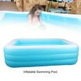 thumbnail image 3 of Piscine Familiale Gonflable, Résistante à la Décoloration, Facile à Utiliser, Piscine Gonflable Spacieuse pour Cour Arrière, 3 of 7