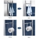 thumbnail image 3 of Organizador de Baño de Acero sobre el Inodoro - Estante de 3 Niveles con Ganchos Extraíbles, Ideal para Espacios Pequeños, 3 of 11