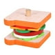 thumbnail image 3 of Juguetes Para Niño Juegos de comida para niños, juguetes de cocina, hamburguesa de madera, juego de sándwiches, juguetes de cumpleaños para niños y niñas. Juguetes Para Bebe 1 Año, 3 of 7