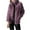 06-Purple winter coats for women, variant on Winter Coats for Women Womens Fleece Jacket Full Zipper Sherpa Coats Long Sleeve Polar Sweatshirts Drawstring Hooded Outerwear with Pocket Abrigos de Mujer Elegantes para Invierno