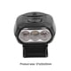 thumbnail image 3 of Lámpara 3 mini faros LED con tapa con clip para pesca deportiva al aire libre (negro), 3 of 4