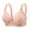 Pink, variant on Ohufall Push Up Seamless Bras for Women No Underwire Support and Lift V Neck Wireless T-Shirt Bras Full Coverages Bralettes Everyday Bras, 36B/C-46B/C