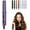 Dark Purple, variant on Wondolla Curling Iron, 2-in-1 Mini Curling Wand & Flat Iron Hair Straightener, Shunnie 3D Curling Iron for Short Hair, Pipiup CurlingIron, Mini Dual Purpose, for Travel, Rapid Heating (Dark Purple)