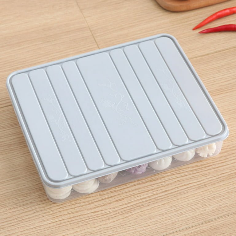 Big Containers Cookie Storage Container Lunch Meat Storage Containers For  Fridge Creamy-white Large