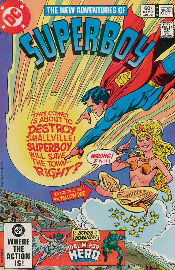 Cover of The New Adventures of Superboy #34
