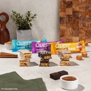 Quest Stacks Protein Bars, Salted Caramel Flavor, 20g of Protein, 4 Count