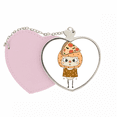 thumbnail image 1 of Pizza gourmet Vegetable saucisse delicious uu Bolsa de viaje Mirror maquillaje corazón rosa, 1 of 4