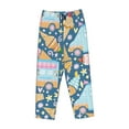 thumbnail image 4 of Junzan Icecream Truck Women'S Pajama Pants Drawstring Comfy Sleep Bottoms With Pockets, 4 of 9