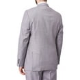 thumbnail image 4 of Mens Classic Fit Light Gray Two Button 100% Wool Suit, 4 of 4