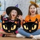 thumbnail image 1 of Cojín decorativo con forma de gato negro para Halloween, ideal para decorar el hogar, el dormitorio, el sofá o las fiestas., 1 of 8