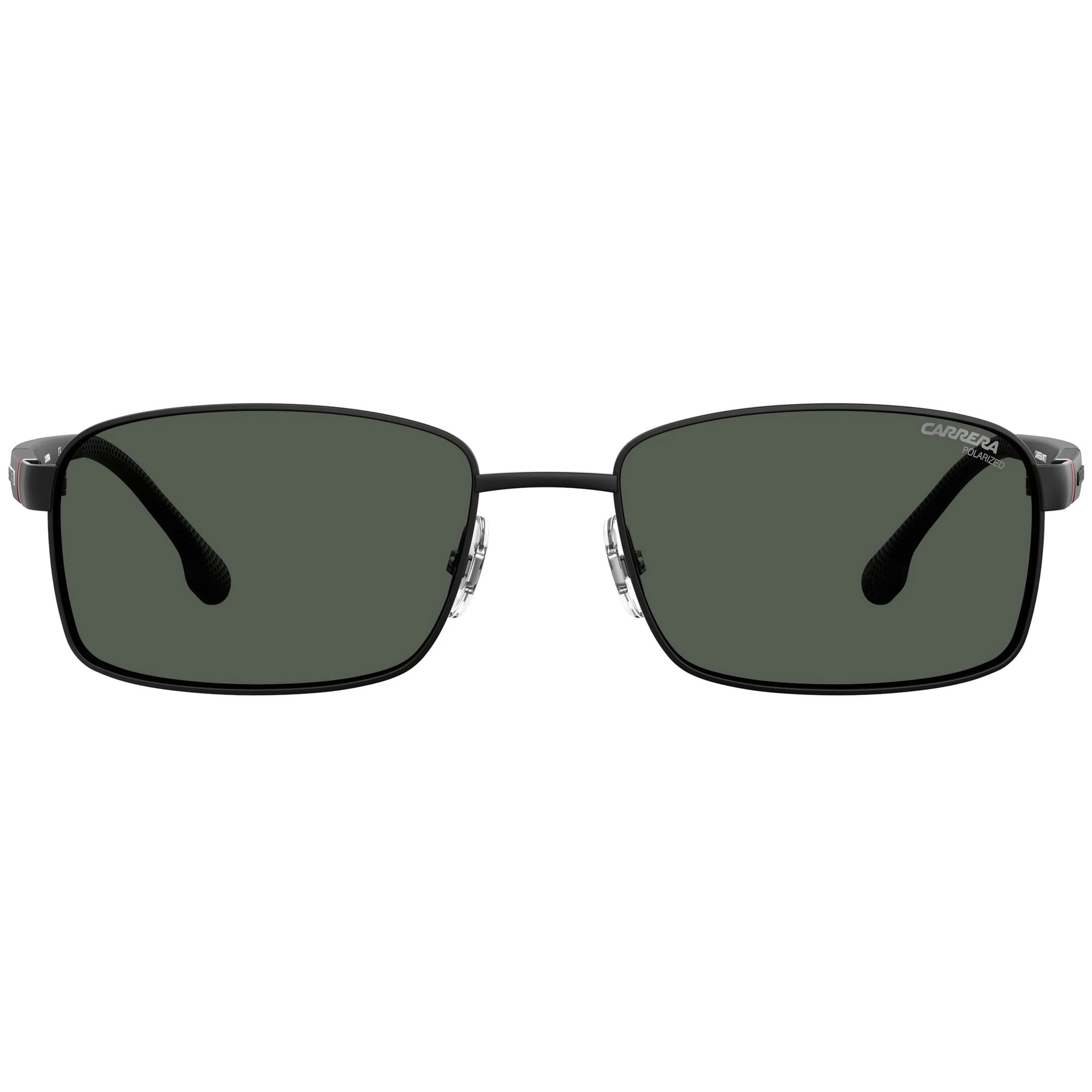 Carrera Polarized Men's Matte Black Rectangle Sunglasses - CA8037S 0003 M9