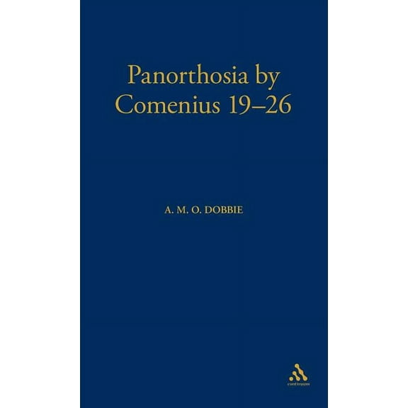 Panorthosia by Comenius 19-26, (Hardcover)