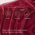 thumbnail image 5 of Cozy Comfort Red Fleece Blanket Throw Blanket - 300Gsm Soft Cozy Blankets And Throws for Toddlers,Kids, 5 of 7