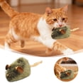 thumbnail image 2 of Juguete interactivo para gatos con sonido electrónico chirriante, juguete automático para combatir el aburrimiento, electrónico, 2 of 6