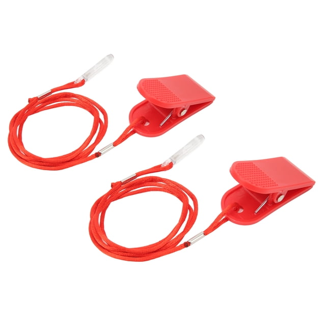 Interruptor de seguridad para máquina de correr, 2 piezas Interruptor de seguridad para máquina de correr Interruptor de seguridad para cinta de correr Rendimiento potente