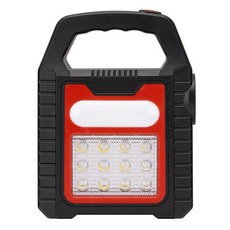 

LED Work Light Portable Lantern Hanging Tent Lamp USB Recharge&Solar Energy Night Light Camping Light Emergency Light