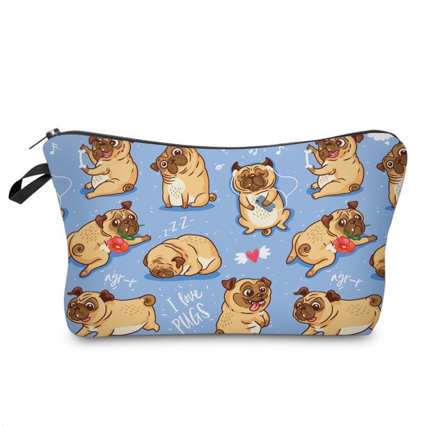 Bolsa de cosméticos de Arte Abstracto Sloth para mujer, neceser impermeable con estampado de hojas de tortuga, estilo personalizado, bolsa de maquillaje de viaje LIUWENJING unisex