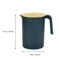thumbnail image 5 of Stainless Steel Water Bottle Pitcher with Lid - 0.5 Gallon Capacity (Dark Blue), 5 of 7