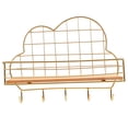 thumbnail image 5 of Worgeous Metal Wall Shelf Decorative Storage Solution Iron for Renters in Kitchen 1 Set, 5 of 8