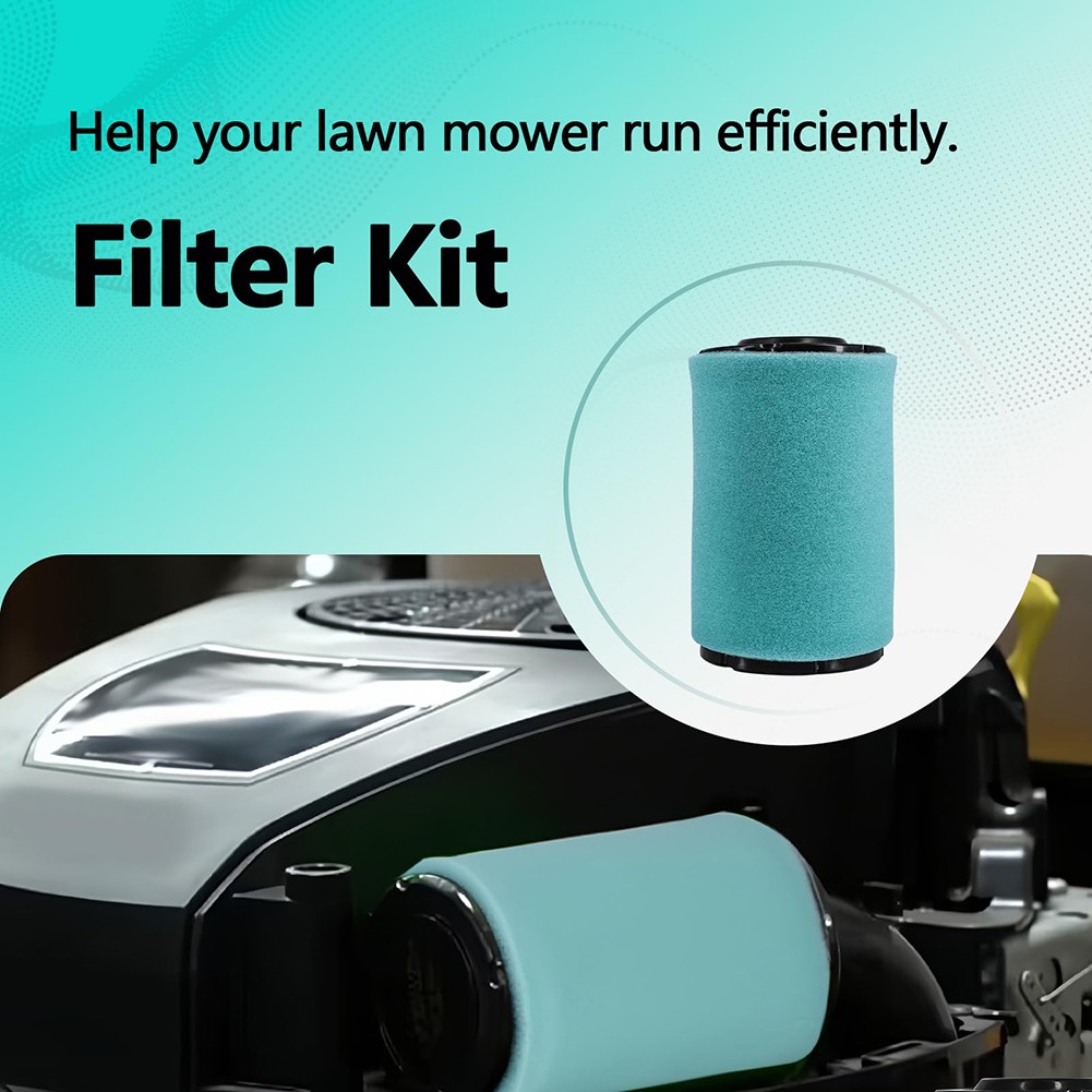 5-Piece Air Filter Oil Change Kit Parts Compatible With Many Lawn Mowers