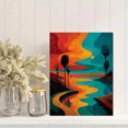 thumbnail image 2 of Arthur Dove Sunrise Northport Harbor Canvas Wall Art, Classic American Art Living Room Wall Decor, 2 of 8