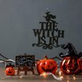 thumbnail image 5 of Decoración de puertas para la temporada espeluznante de Halloween. Las brujas dan la bienvenida, 5 of 5