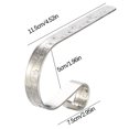 thumbnail image 3 of Christmas Stocking Hooks, Fireplace Stocking Hangers, Metal Alloy Non-Skid Christmas Stocking Holder for Mantel, Adjustable Thick Mantel Compatible, Durable Heavy-Duty Design, 3 of 4