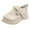 Beige_1, variant on Godom Kids Shoes Girls Girls Flat Thick Bottom Non Slip Lightweight Mesh Upper Breathable Toddler/Little/Big Kid