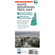 AMC White Mountains Trail Maps 3-4: Crawford Notch-Sandwich Range and Moosilauke-Kinsman (Sheet map, folded)