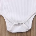 thumbnail image 5 of Bellafa Newborn Sleepers Baby Girl Onesie Long Sleeve Ribbed Knit Romper Unisex Baby Coming Home Jumpsuit Outfit, 5 of 7